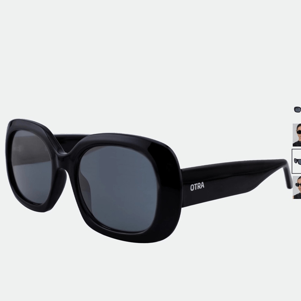 NeW ! Valerie OTRA Black Sunglasses